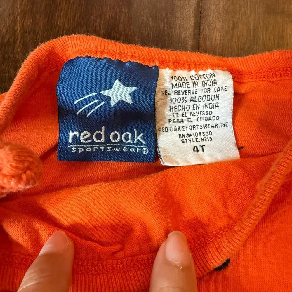 Vintage Oklahoma State University Cowboys OSU Cutie Girls Striped Dress size 4T